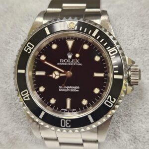 Rolex Submariner No date Stainless Steel Black Dial 14060